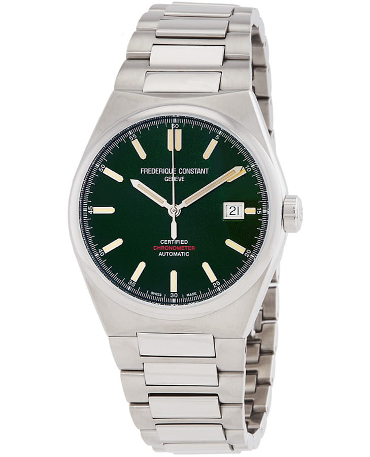 Часы Frederique Constant Highlife Automatic COSC FC-303GRS3NH6B — мужские, зеленый