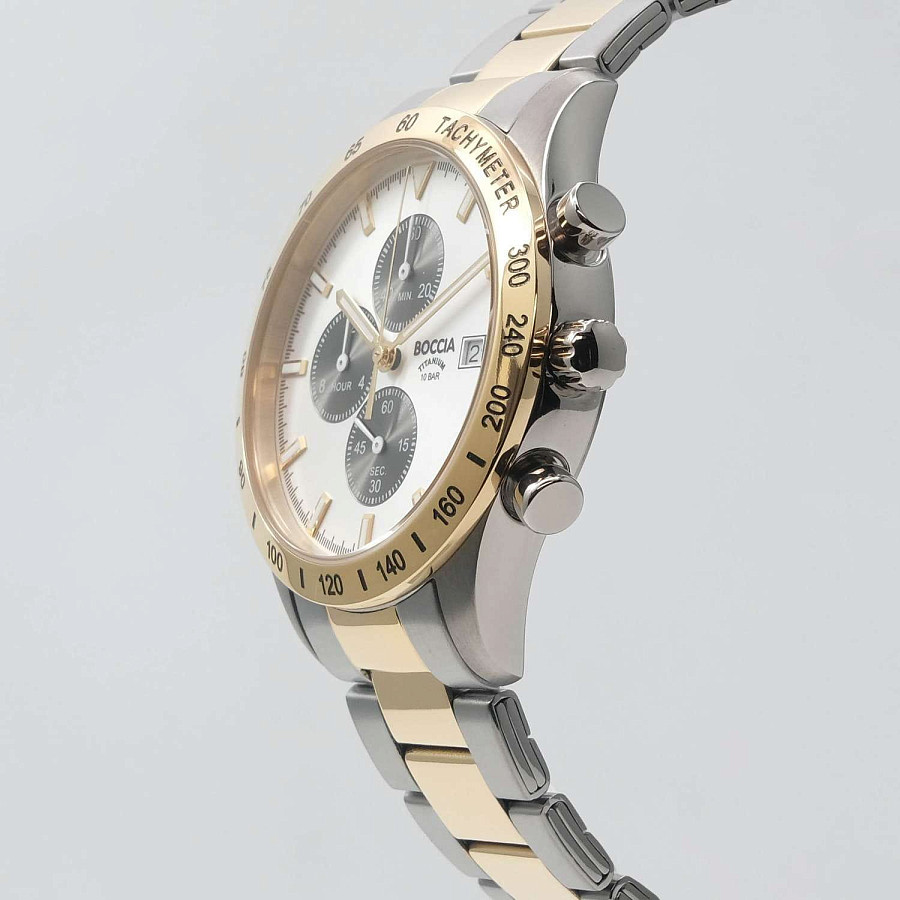 Часы Boccia Titanium 3739-04 — титан, Германия
