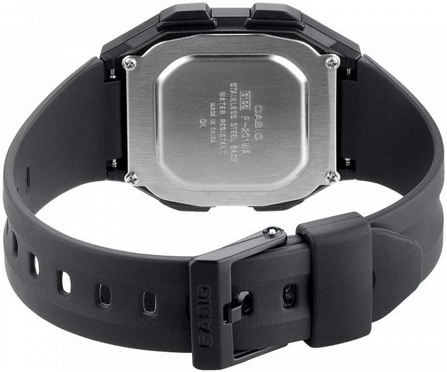 Часы Casio Collection F-201WA-1A — пластик, Япония