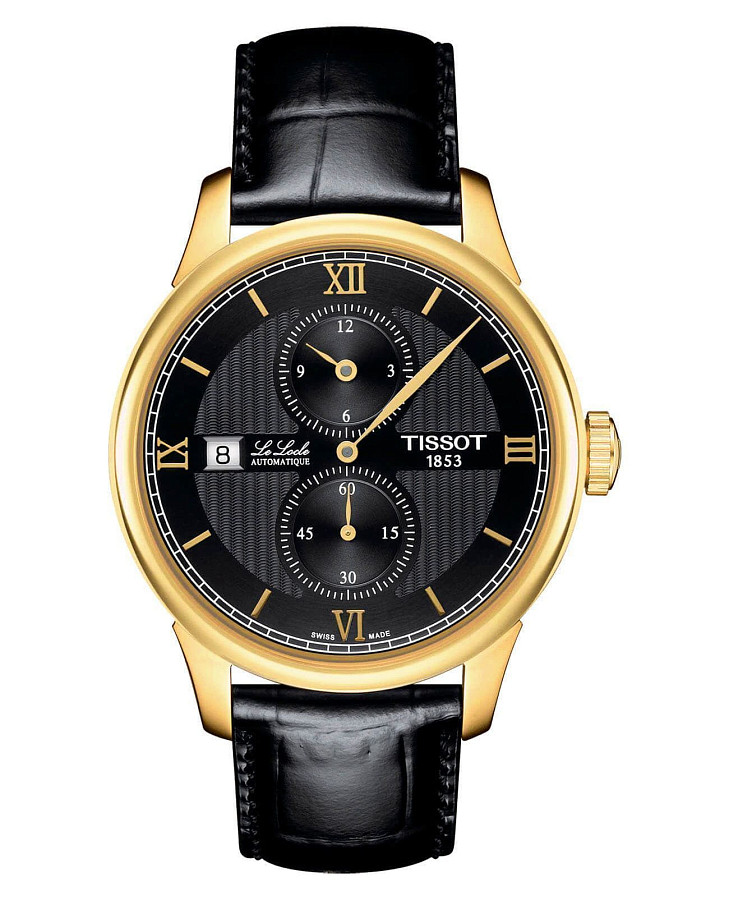 Часы Tissot Le Locle Automatic Regulateur T006.428.36.058.02 — мужские, черный