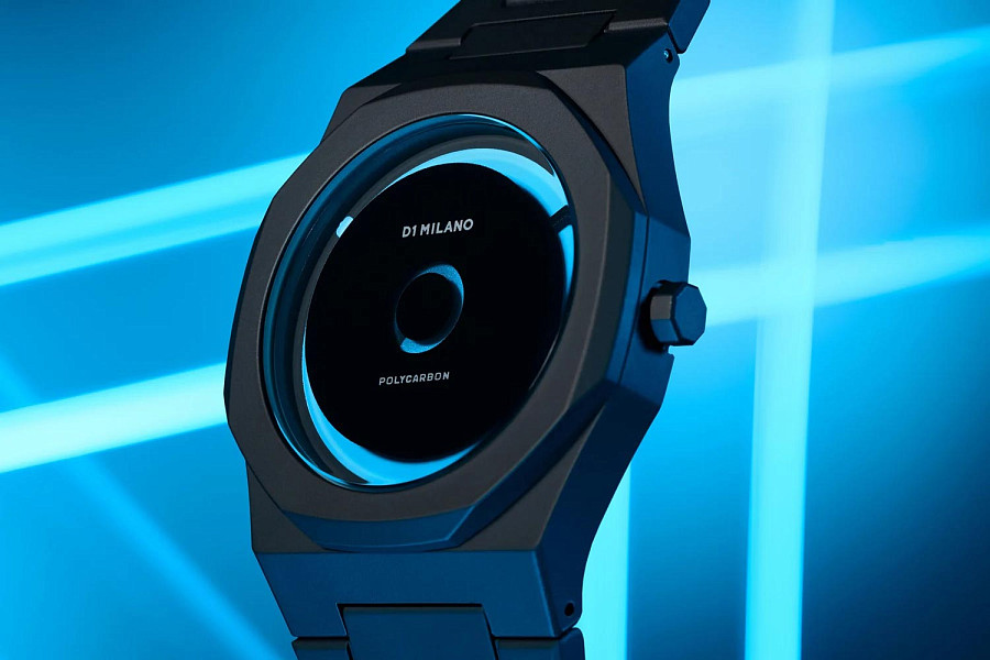 Часы D1 Milano Polycarbon PCBJ28 — Италия, кварцевые