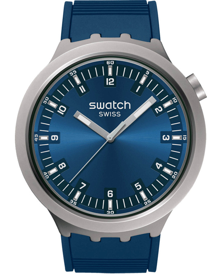 Часы Swatch Big Bold Irony Standard SB07S102 — мужские, синий