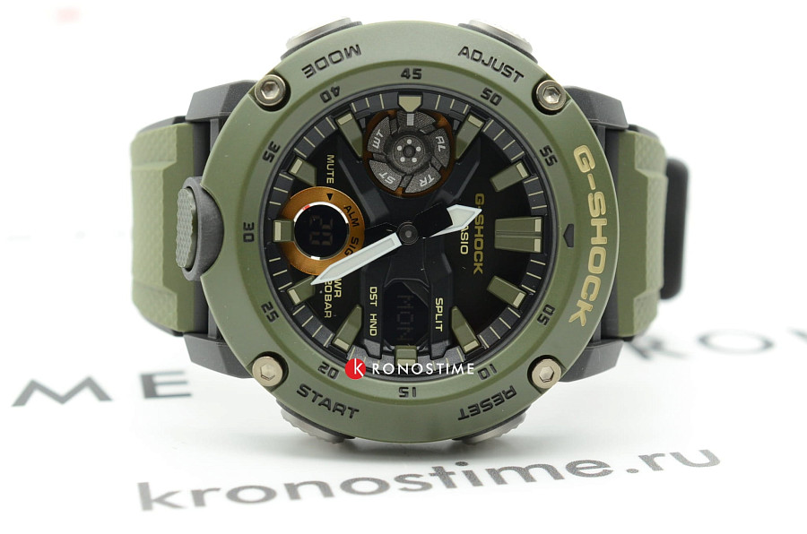 Часы Casio G-Shock GA-2000-3A — пластик, мужские