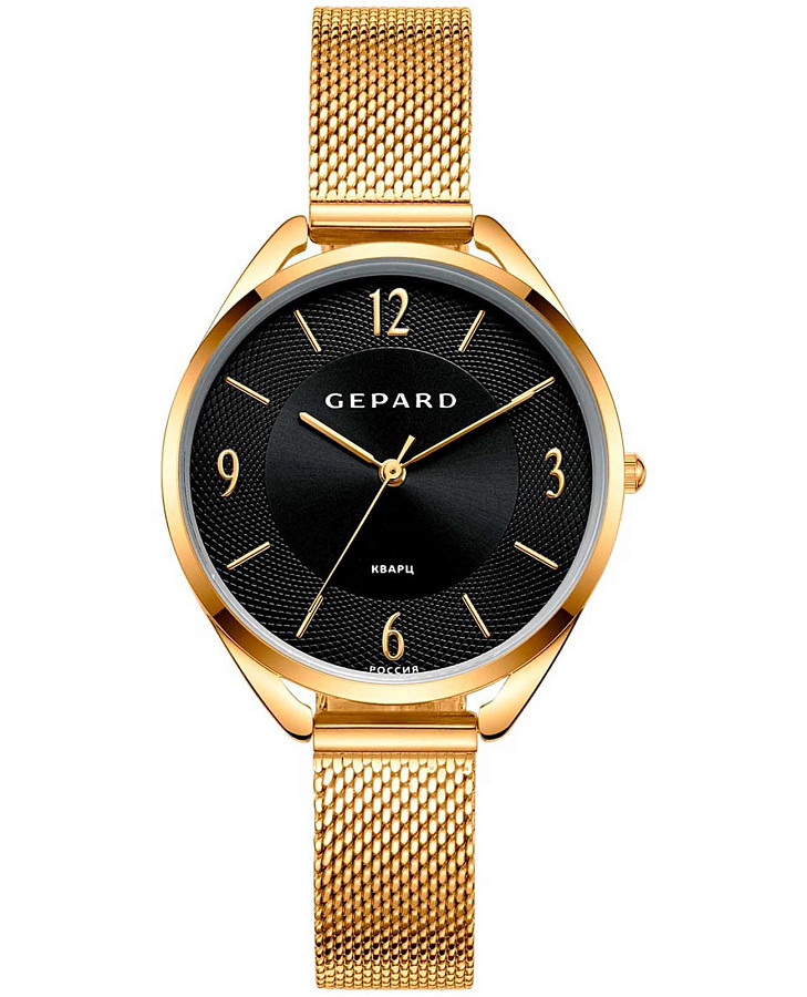 Часы Михаил Москвин Gepard 1305A2B5 — женские, черный