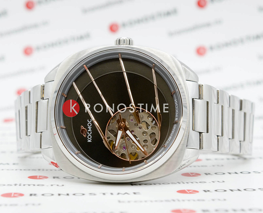 Часы Космос Спутник K 115.10.34 — механические, металл сталь