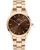 Шведские наручные часы Daniel Wellington Iconic Link Amber DW00100461