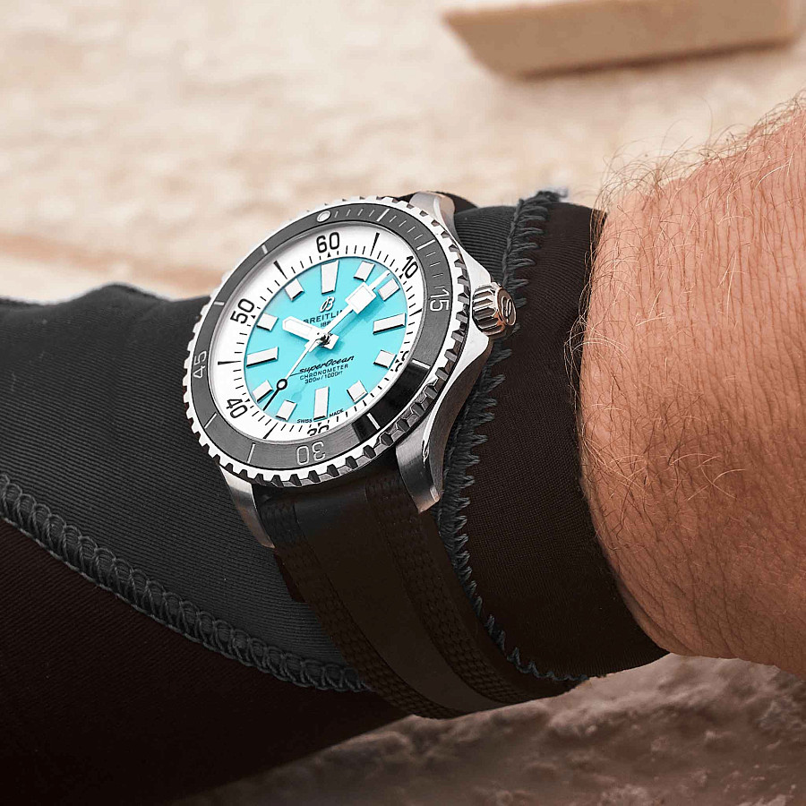 Часы Breitling Superocean Automatic 44 A17376211L2S1 — каучук, мужские