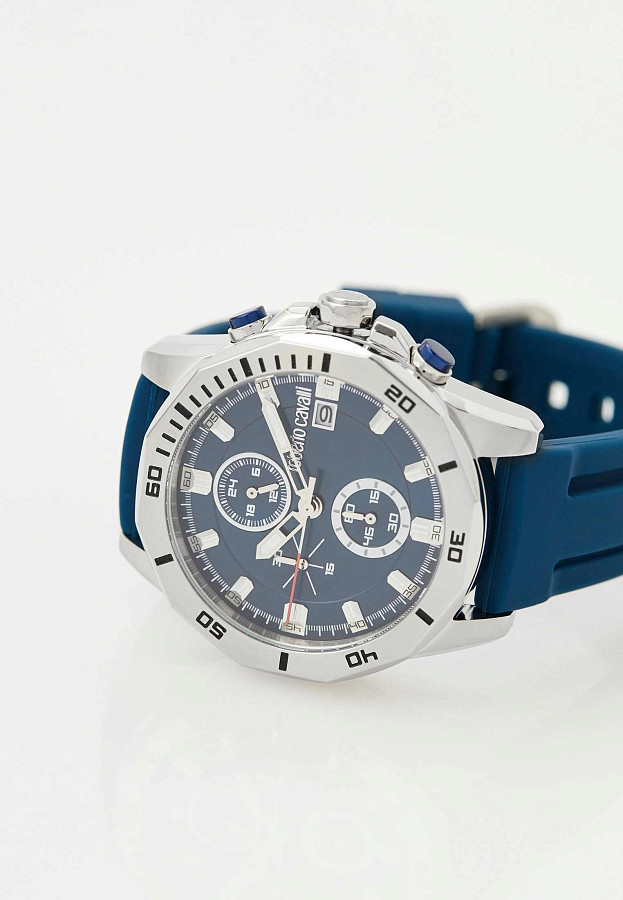 Часы Roberto Cavalli Uomo Sport III RC5G109P0025 — кварцевые, металл сталь