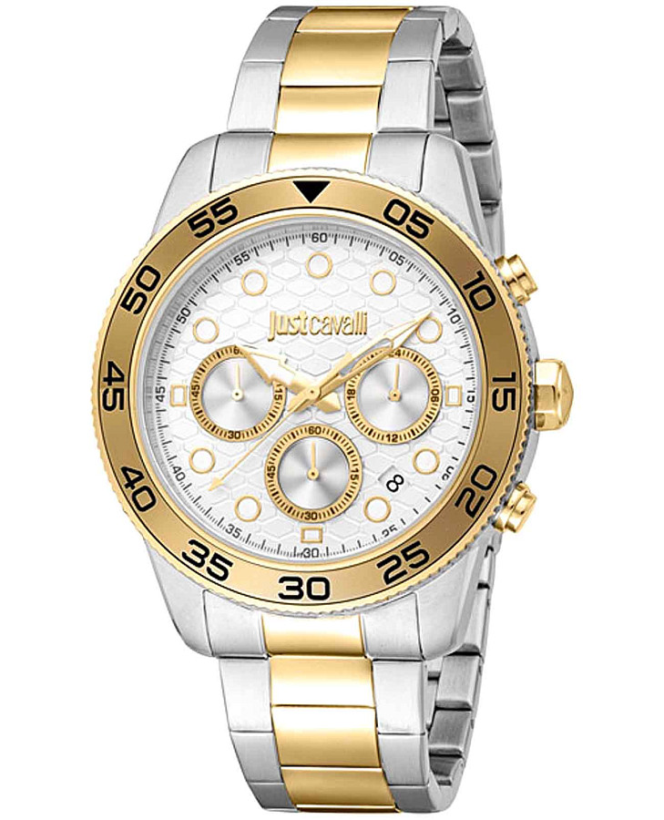 Часы Just Cavalli Regular JC1G243M0275 — мужские, серебристый
