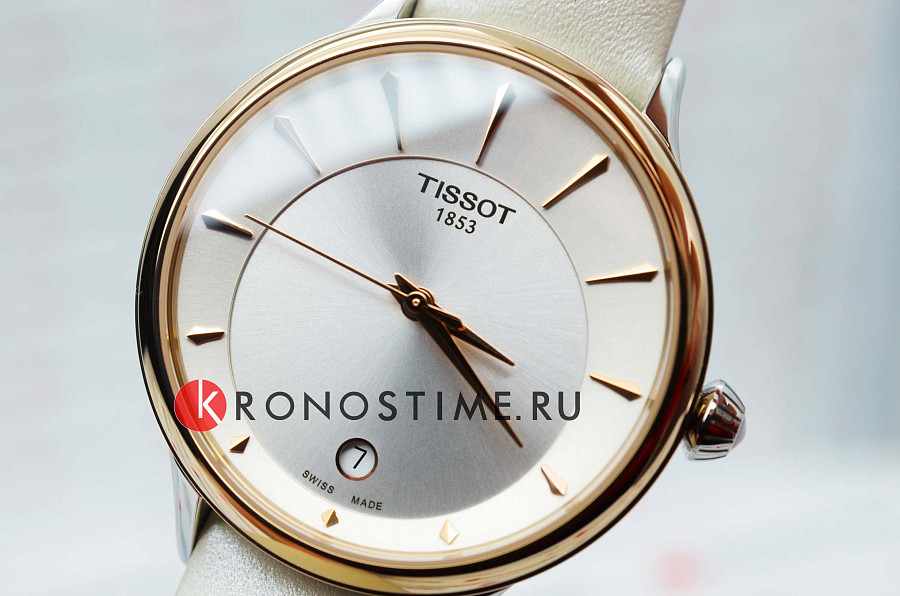 Часы Tissot Odaci-T T133.210.26.031.00 — женские, бежевый