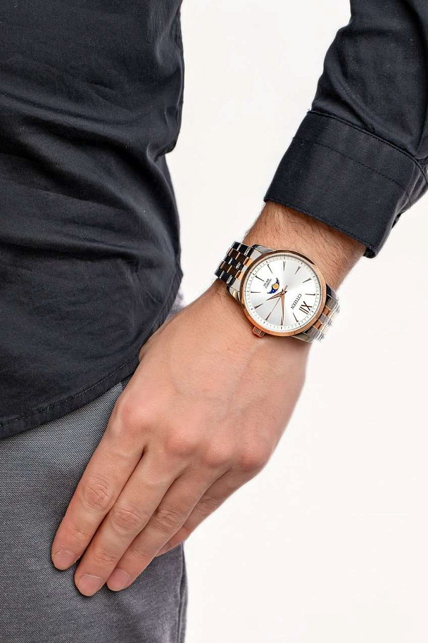 Часы Citizen Basic Moonphase AK5006-58A — артикул AK5006-58A, мужские
