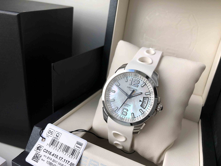 Часы Certina DS Rookie C016.410.17.117.00 — мужские, силикон