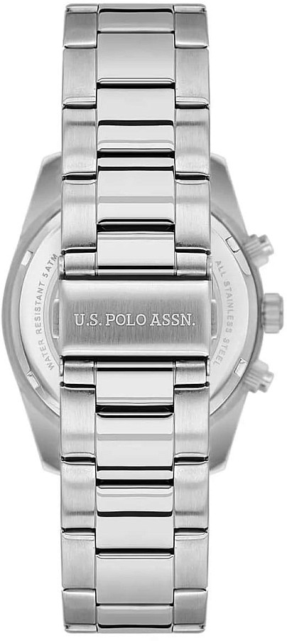 Часы U.S. Polo Assn. Crossing USPA1104-01 — сталь металл, США