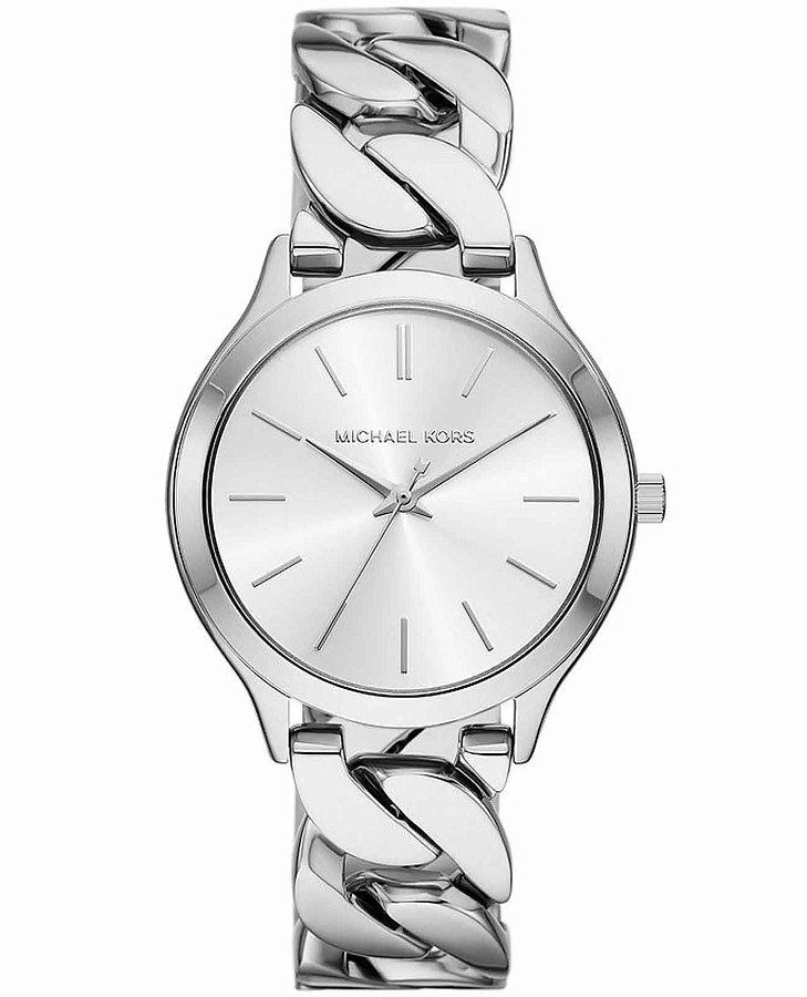 Часы Michael Kors Runway MK7474 — женские, серебристый