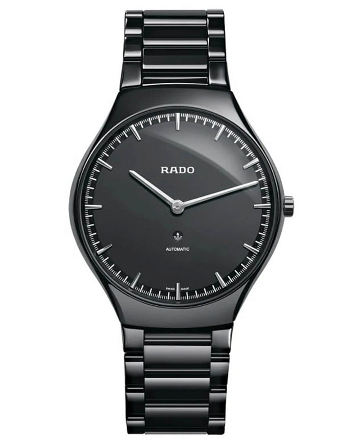 Часы Rado True Thinline R27969152 — мужские, черный