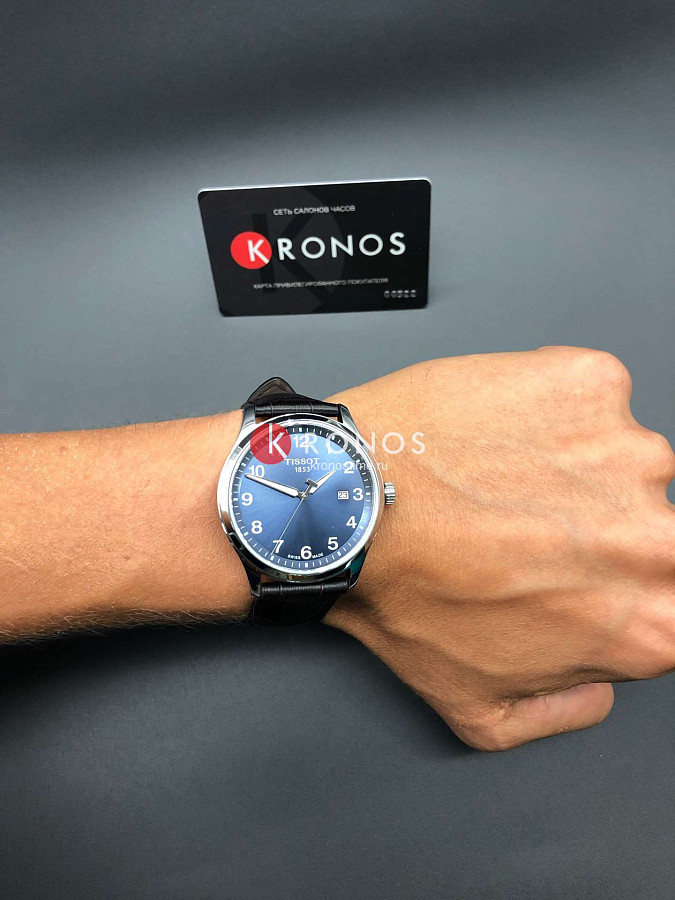 Часы Tissot Gent XL Classic T116.410.16.047.00 — кварцевые, Швейцария, мужские