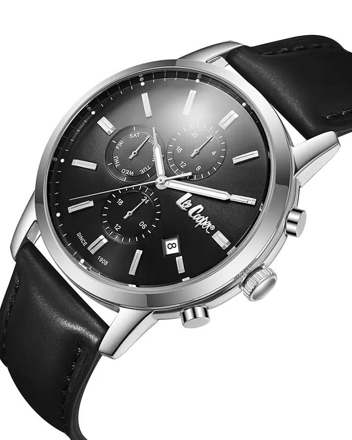 Часы Lee Cooper LC08085.351 — кварцевые, суперметалл металл