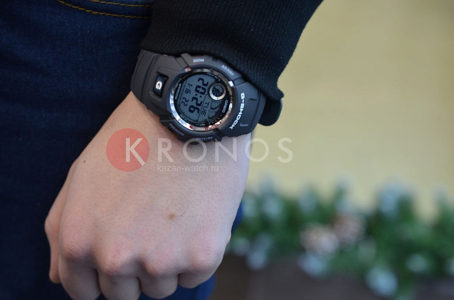 Часы Casio G-Shock G-2900F-8VER — сталь металл пластик, мужские, Япония