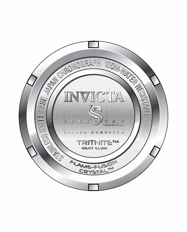 Часы Invicta Speedway IN40893 — кварцевые, металл сталь