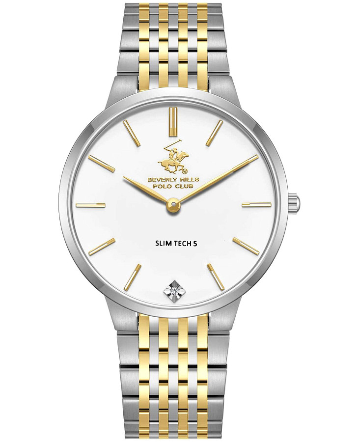 Часы Beverly Hills Polo Club BP3776X.230 — мужские, серебристый