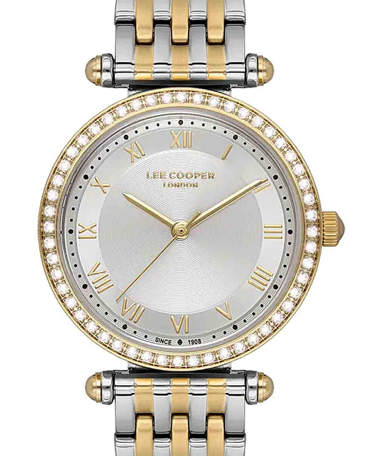 Часы Lee Cooper LC07136.230 — кварцевые, металл сталь