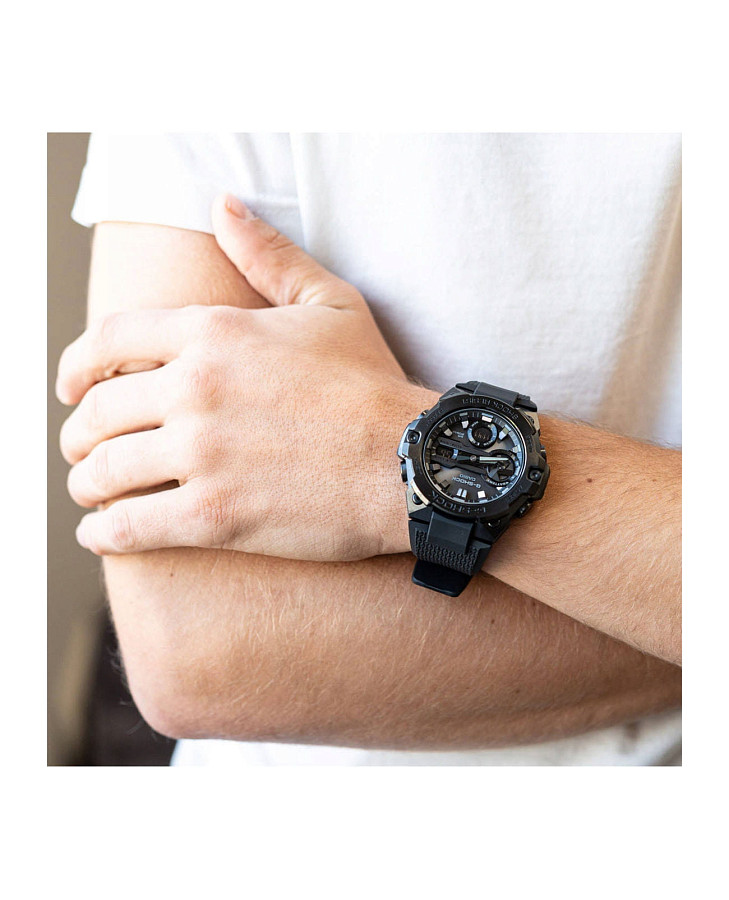 Часы Casio G-Shock GST-B400BB-1ADR (GST-B400BB-1A) — мужские, черный