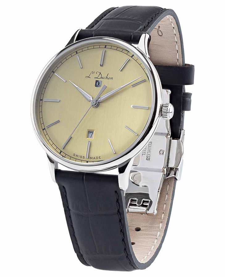 Часы L'Duchen Vintage D 821.11.34 — кожаный, мужские