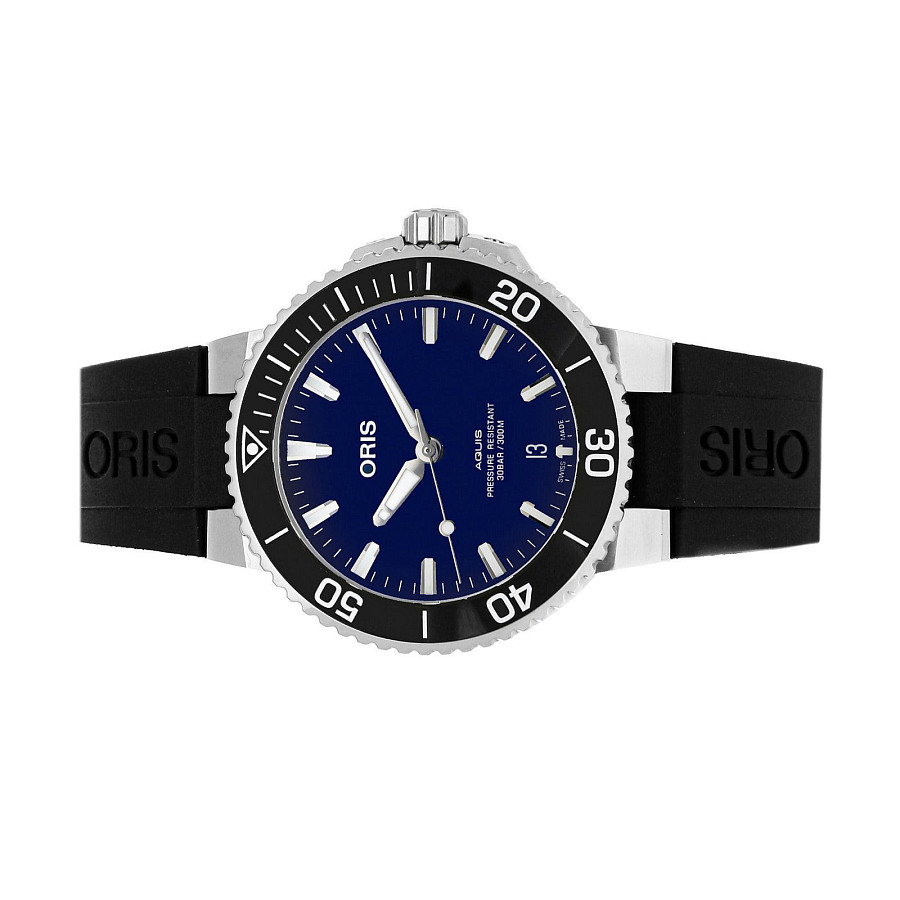 Часы Oris Aquis Date 01 733 7732 4135-07 4 21 64FC — каучук, мужские