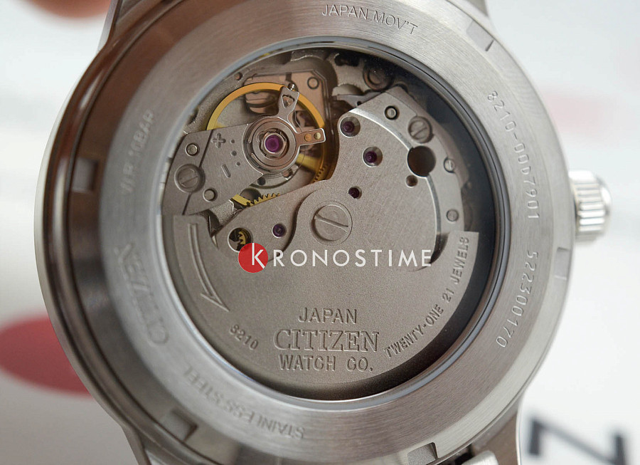 Часы Citizen Automatic NJ0191-83E — мужские, нержавеющая сталь