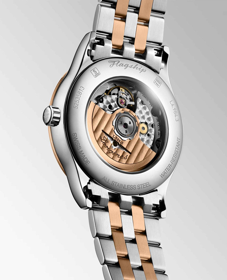 Часы Longines Flagship Classic 40 mm L4.984.3.77.7 — металл сталь, Швейцария