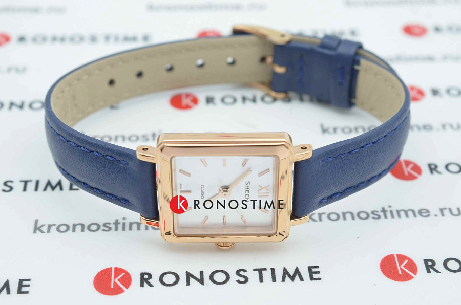 Часы Casio Sheen SHE-4538GL-7AUDF — металл сталь, Япония