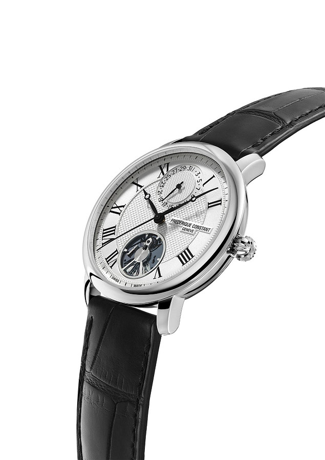 Часы Frederique Constant Slimline Monolithic Manufacture FC-810MC3S6 — механические, сталь металл