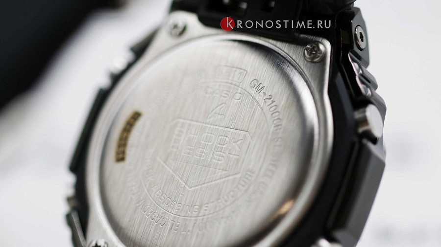 Часы Casio G-Shock GM-2100CB-1ADR (GM-2100CB-1A) — мужские, электронные