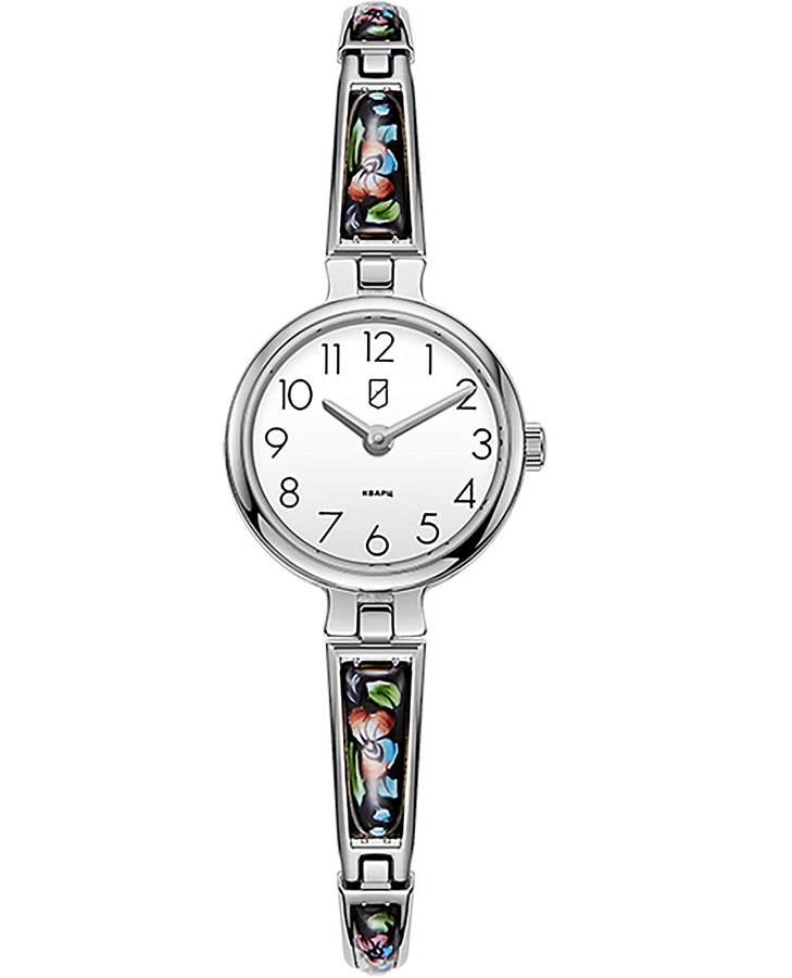 Часы УЧЗ Flora 1704B1B1-24 — женские, белый
