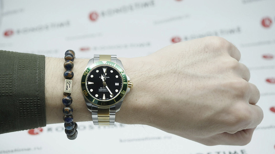 Часы Certina DS Action Diver C032.807.22.051.01 — мужские, двухцветный