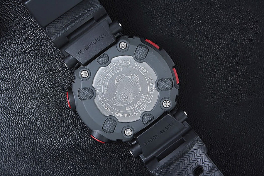 Часы Casio G-Shock G-9000-1VER — серый, пластик