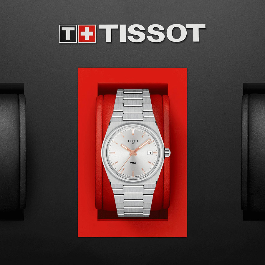 Часы Tissot PRX 35 mm T137.210.11.031.00 — Швейцария, кварцевые