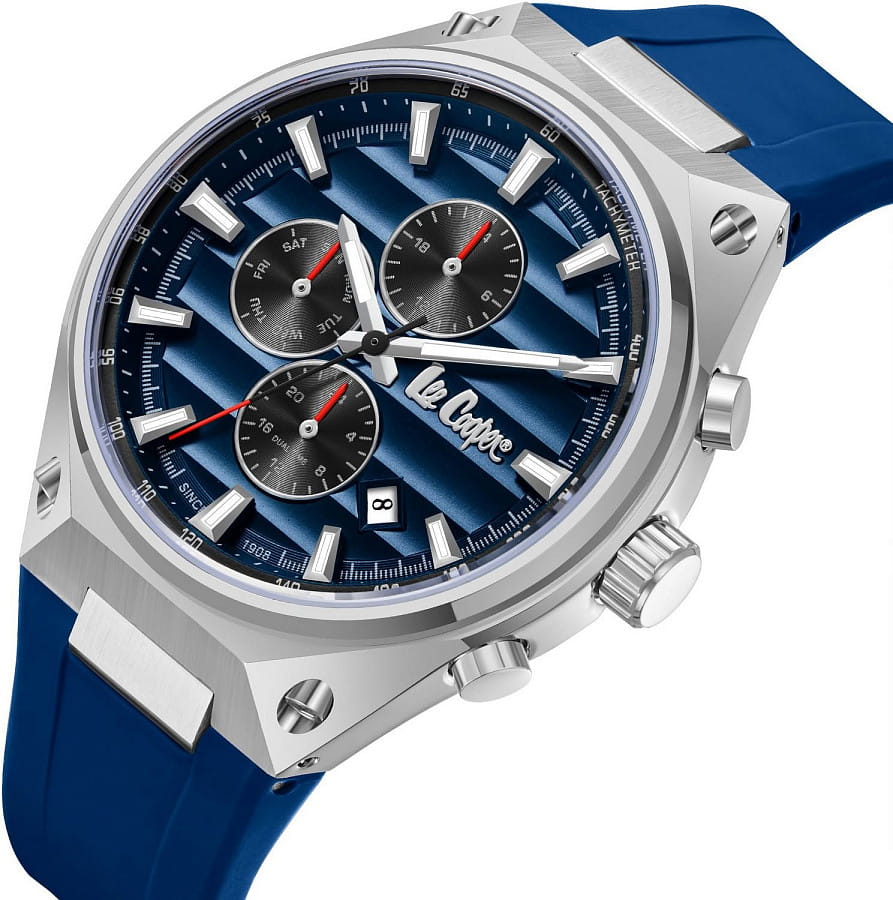 Часы Lee Cooper LC08063.399 — кварцевые, металл суперметалл