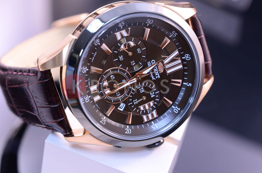 Часы Orient TW04004T (FTW04004T) — металл сталь, Япония