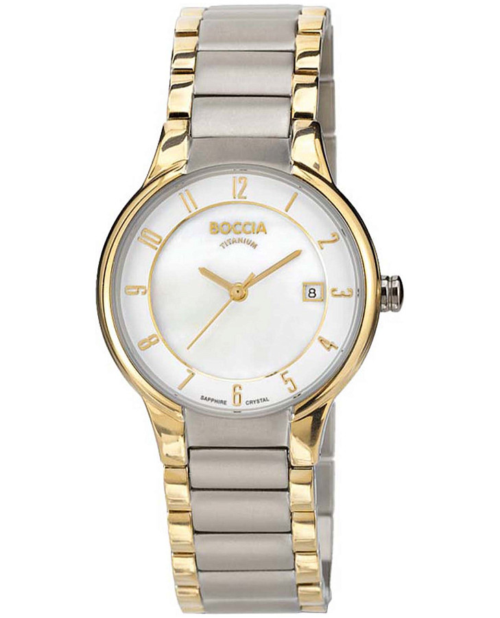 Часы Boccia Titanium 3301-02 — женские, белый