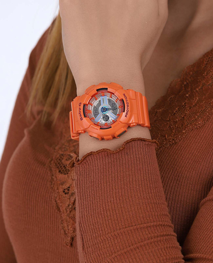 Часы Casio Baby-G BA-110SN-4AER — кварцевые, пластик