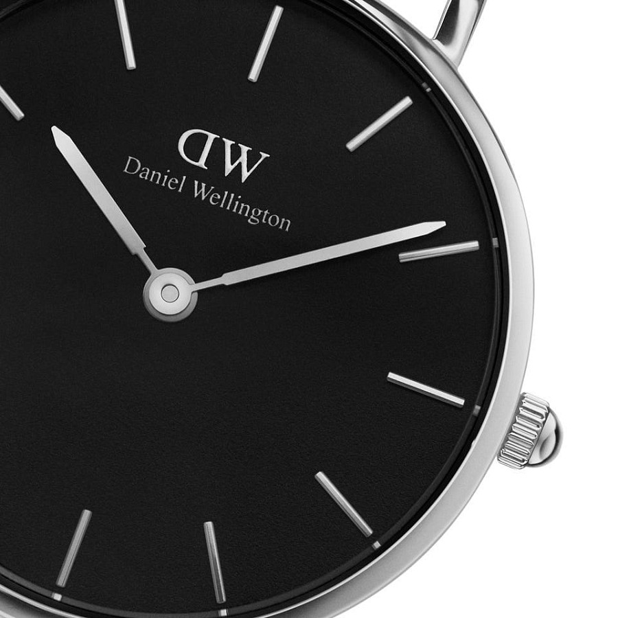 Часы Daniel Wellington Petite Sterling DW00100218 — кварцевые, сталь металл