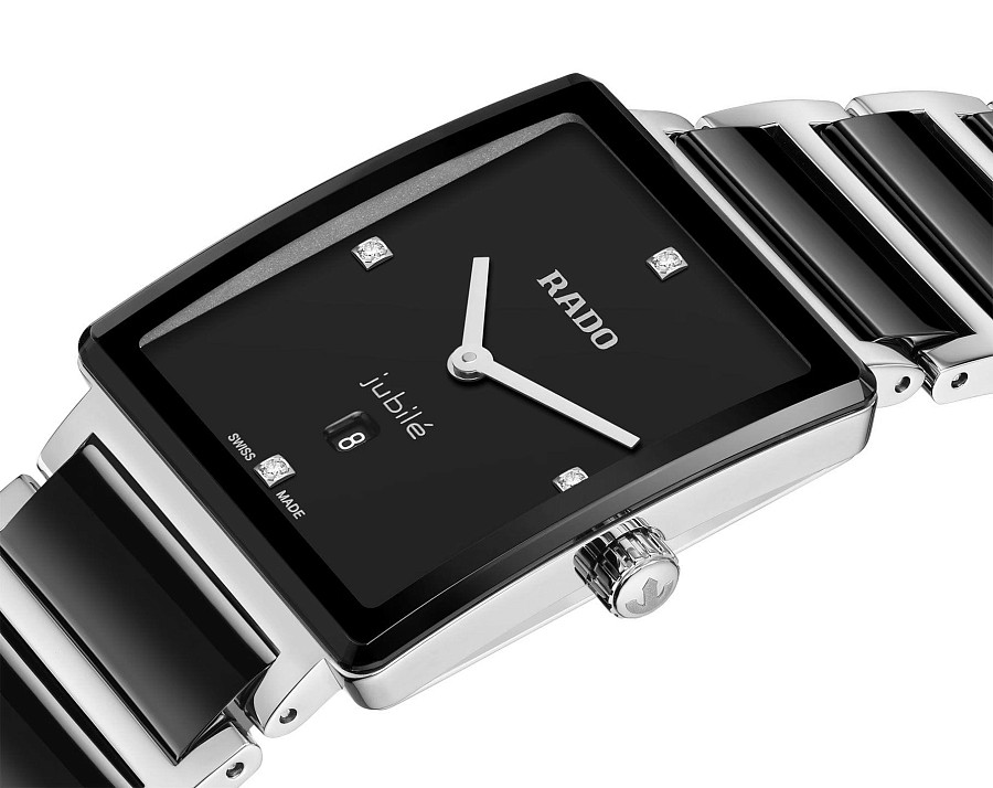 Часы Rado Integral Diamonds R20253712 — кварцевые, сталь металл