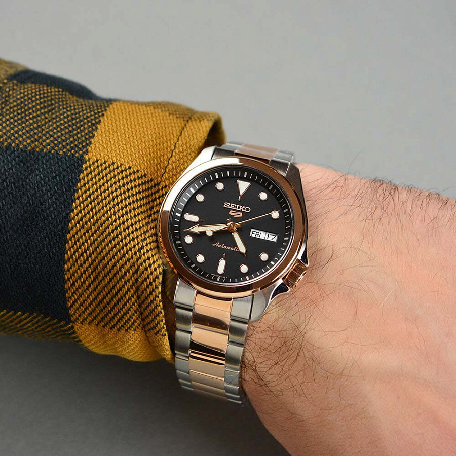 Часы Seiko 5 Sports SRPE58K1 — механические, Япония, мужские