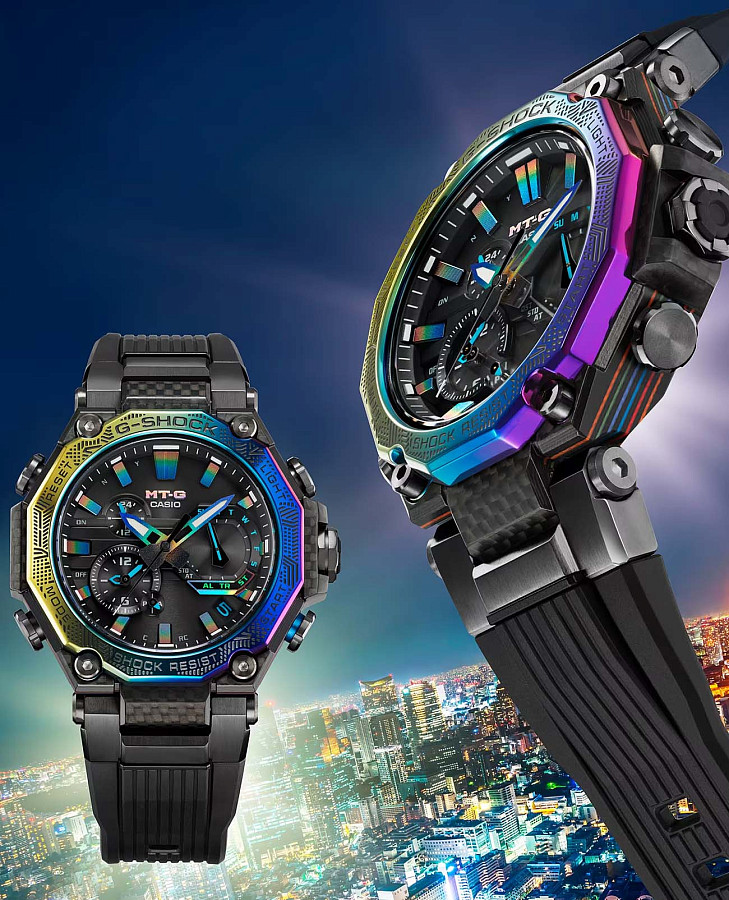 Часы Casio G-Shock Premium MTG-B2000YR-1ADR (MTG-B2000YR-1A) — электронные, металл сталь