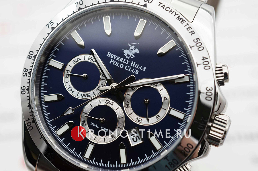 Часы Beverly Hills Polo Club BP3127X.390 — кварцевые, сталь
