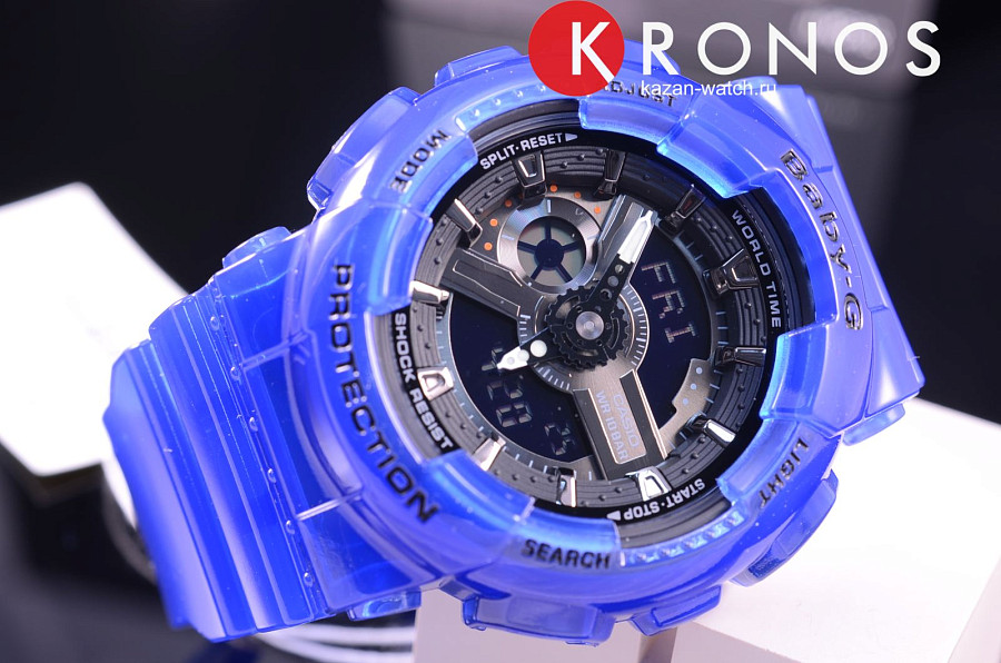 Часы Casio Baby-G BA-110CR-2A — кварцевые, пластик