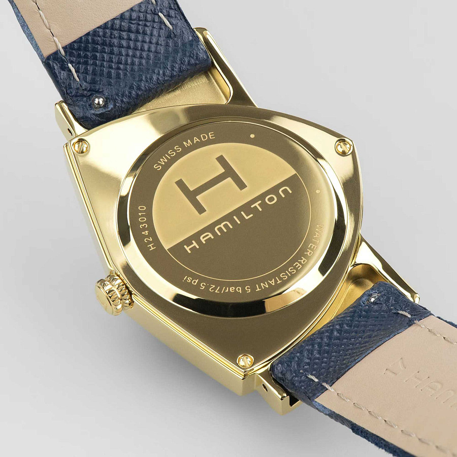 Часы Hamilton Ventura H24301941 — кожаный, мужские