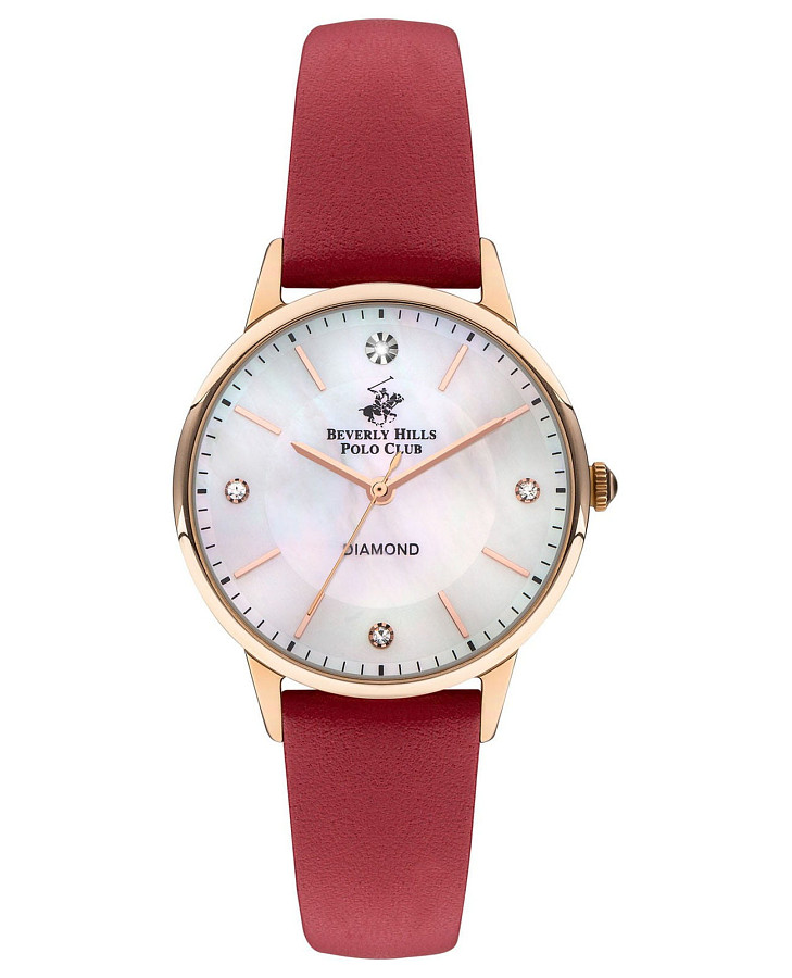 Часы Beverly Hills Polo Club BP3392C.428 — женские, серебристый