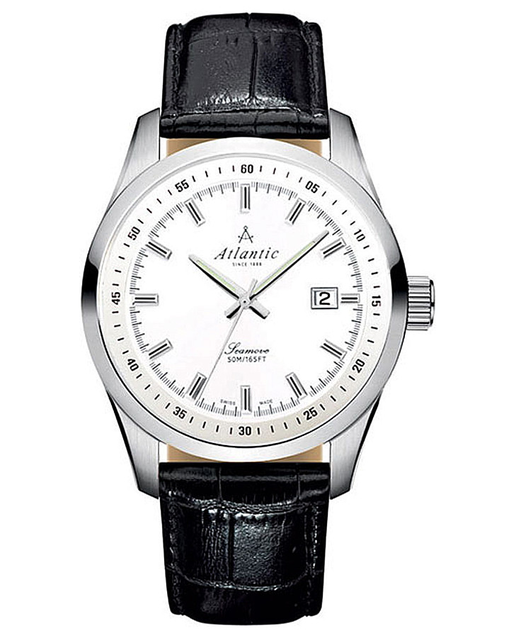 Часы Atlantic Seamove 65351.41.21 — мужские, белый
